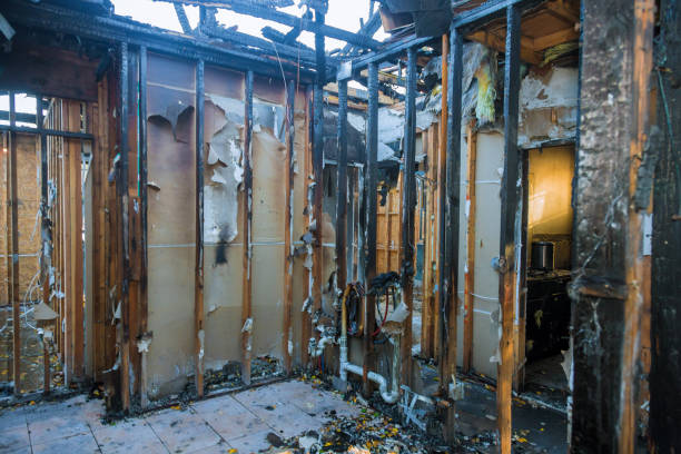 Professional Fire Damage Assessment technician working in Lakeville, MN